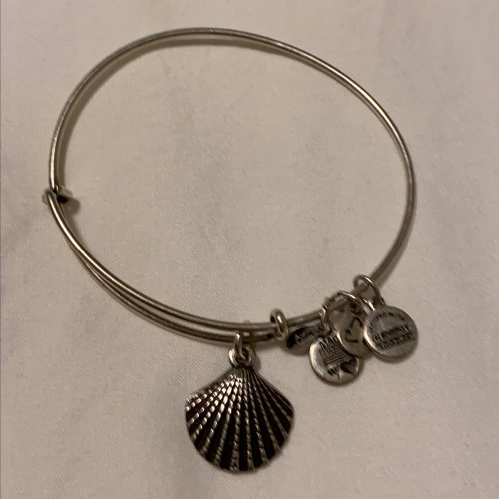 Alex and Ani shell bangle